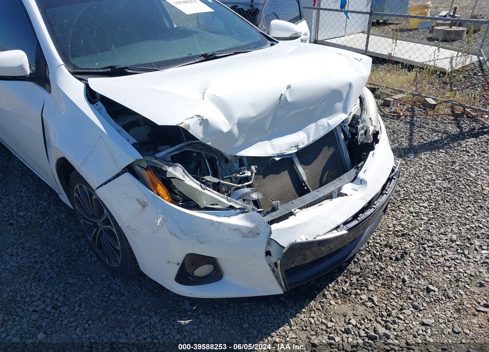 2014 TOYOTA COROLLA S PLUS VIN: 5YFBURHE3EP020242