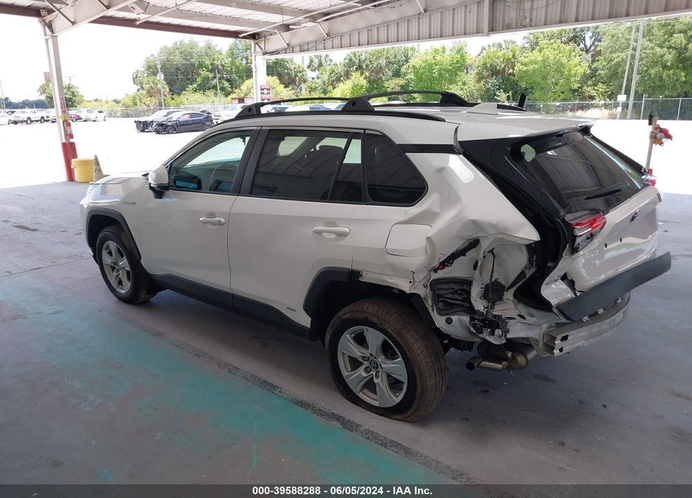 2020 TOYOTA RAV4 XLE HYBRID VIN: 2T3RWRFV2LW051612