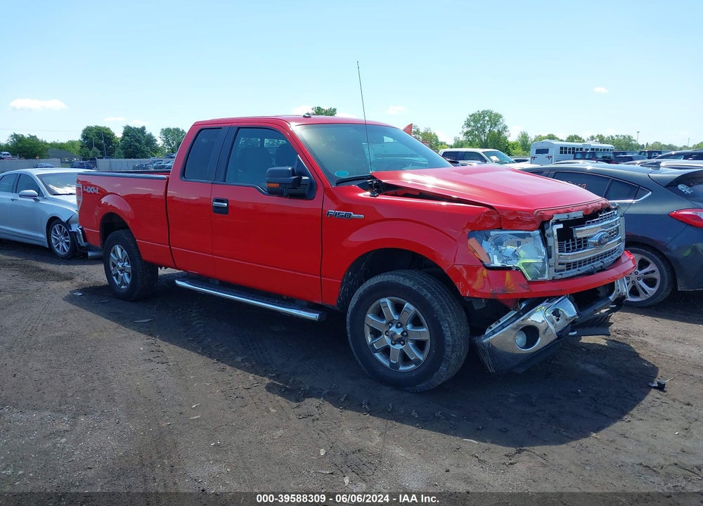 2013 FORD F-150 XLT VIN: 1FTFX1EF3DFC64132