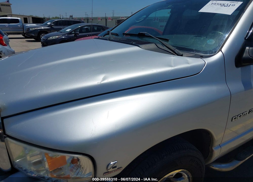 2005 DODGE RAM 2500 SLT/LARAMIE VIN: 3D7KR28C05G790000