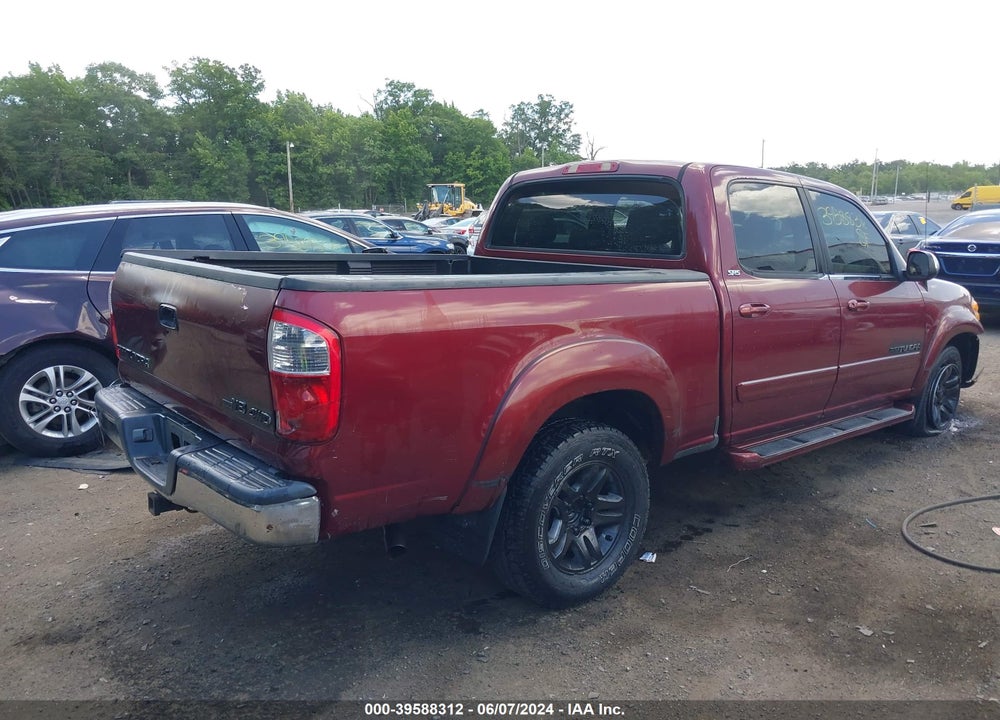 2004 TOYOTA TUNDRA SR5 V8 VIN: 5TBDT44104S461486