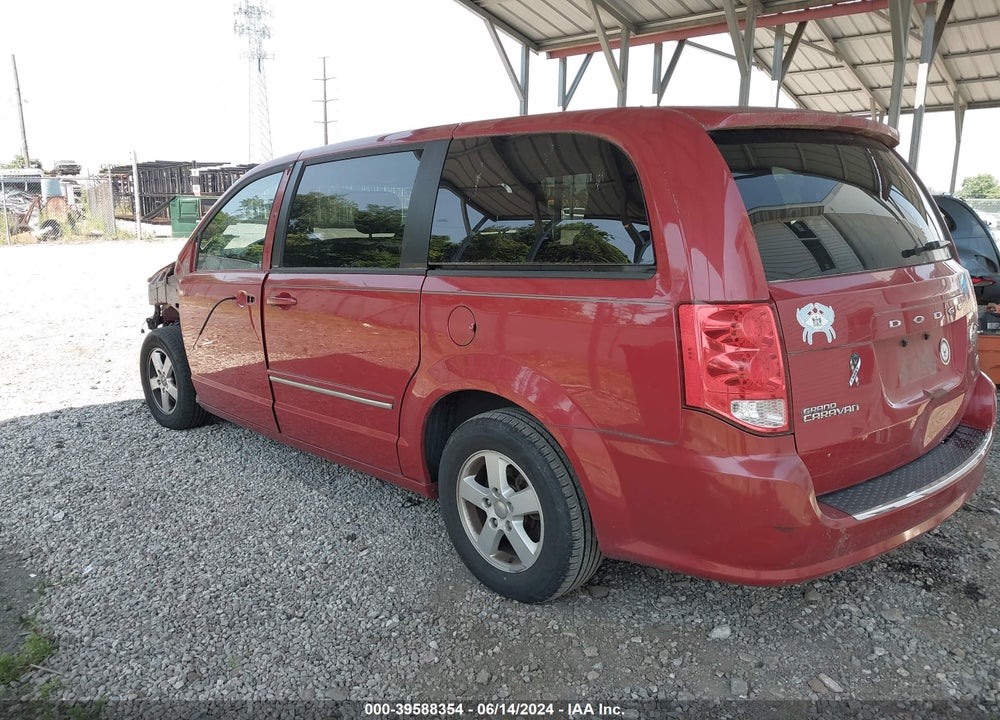 2013 DODGE GRAND CARAVAN SXT VIN: 2C4RDGCG6DR527341
