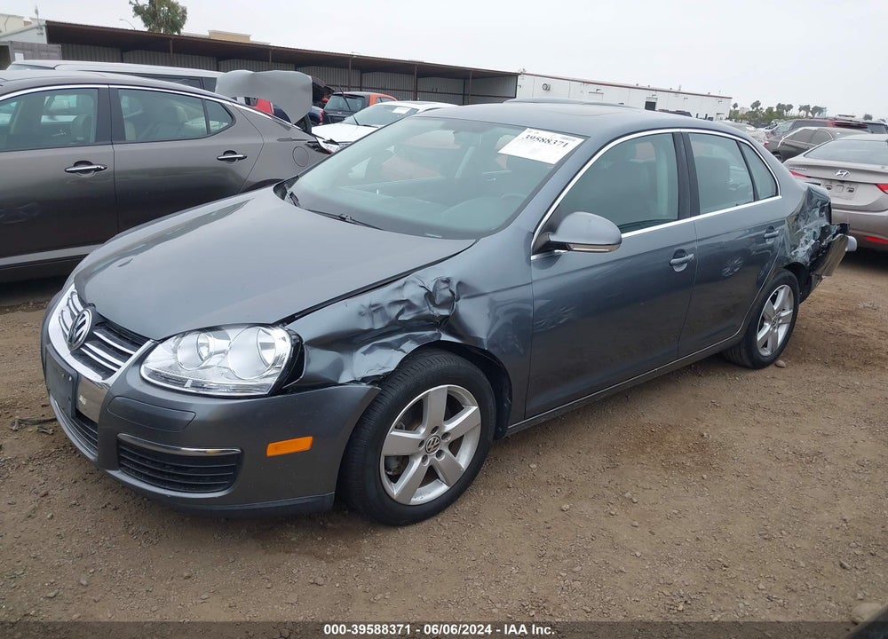 2008 VOLKSWAGEN JETTA SE VIN: 3VWRZ71K18M124581
