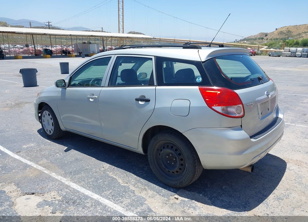 2003 TOYOTA MATRIX STANDARD VIN: 2T1KR32EX3C150071
