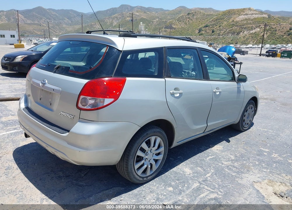 2003 TOYOTA MATRIX STANDARD VIN: 2T1KR32EX3C150071
