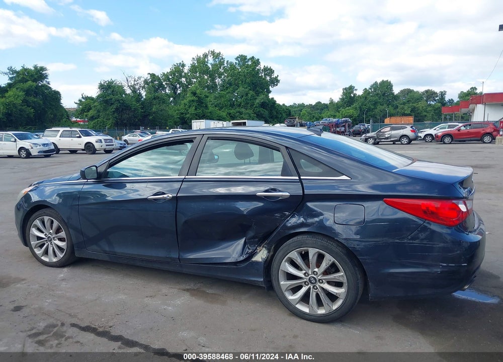 2013 HYUNDAI SONATA SE VIN: 5NPEC4AC7DH507709