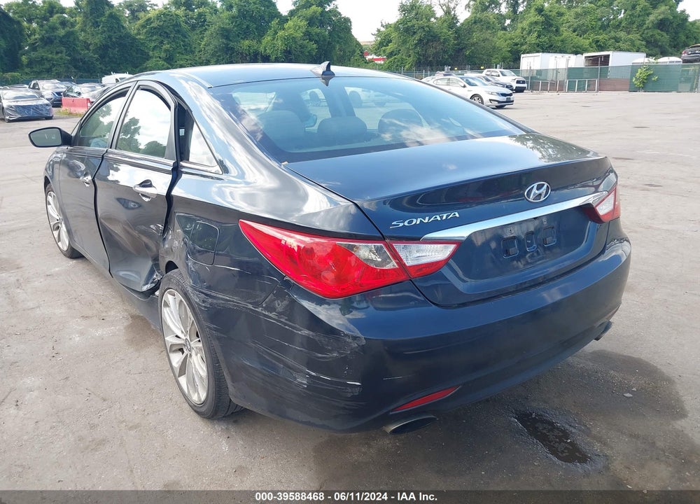 2013 HYUNDAI SONATA SE VIN: 5NPEC4AC7DH507709