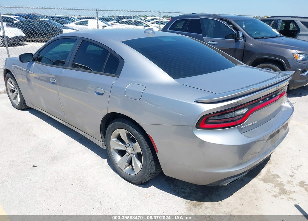 2015 DODGE CHARGER SXT VIN: 2C3CDXHG7FH889626
