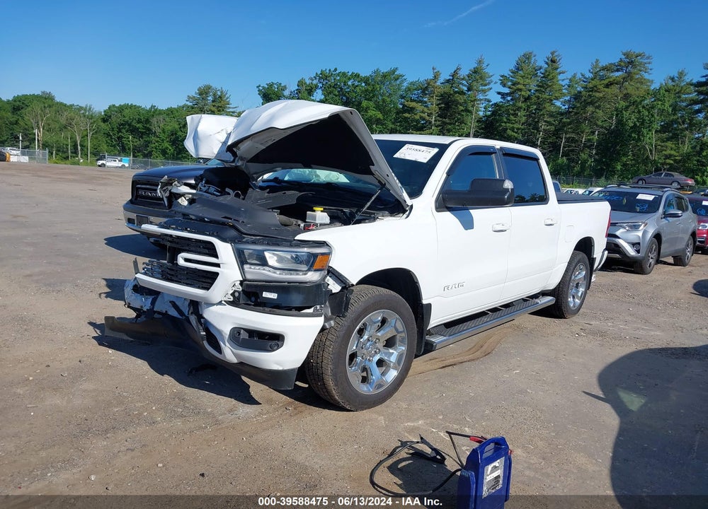 2019 RAM 1500 BIG HORN/LONE STAR 4X4 5'7 BOX VIN: 1C6SRFFT2KN692651