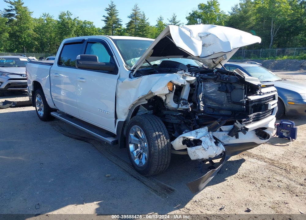 2019 RAM 1500 BIG HORN/LONE STAR 4X4 5'7 BOX VIN: 1C6SRFFT2KN692651
