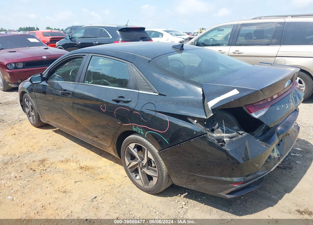2021 HYUNDAI ELANTRA SEL VIN: KMHLN4AG2MU120023
