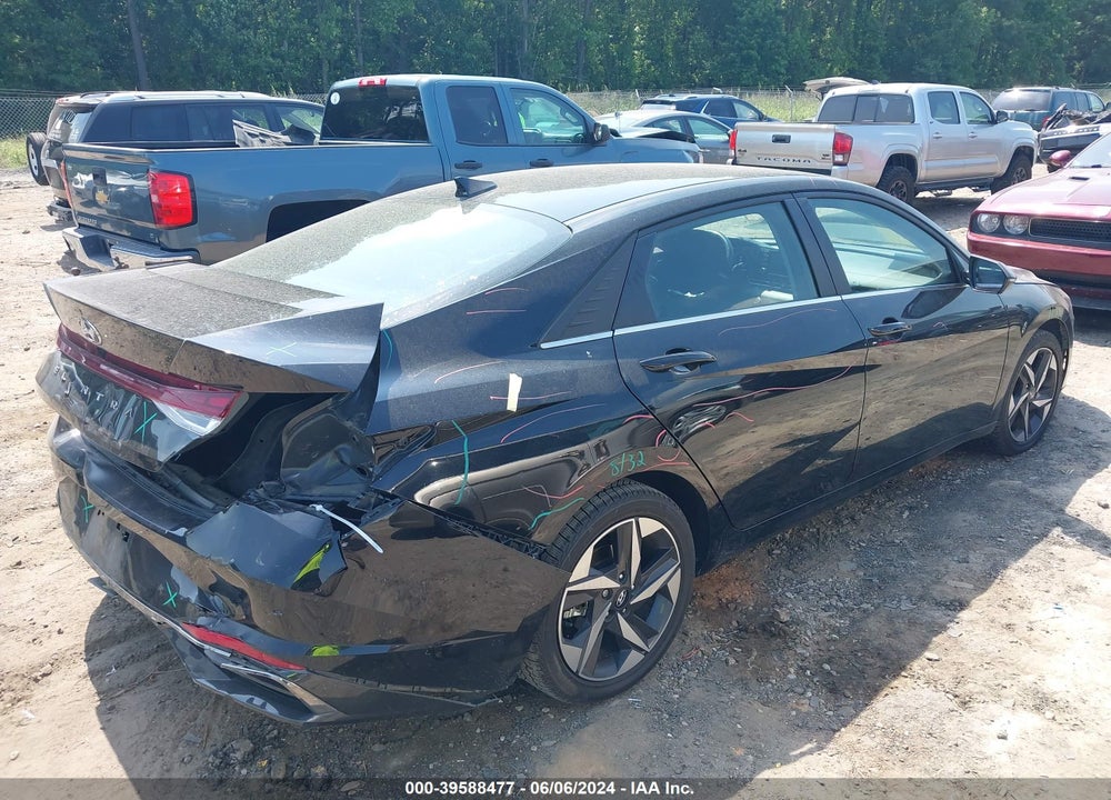 2021 HYUNDAI ELANTRA SEL VIN: KMHLN4AG2MU120023