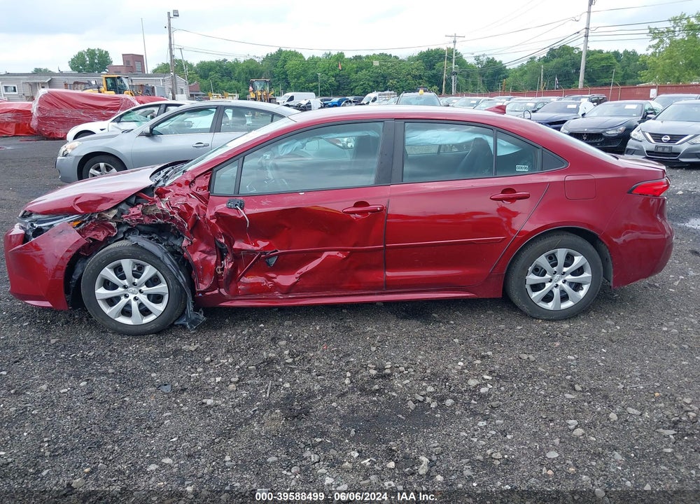 2022 TOYOTA COROLLA LE VIN: 5YFEPMAE4NP290548