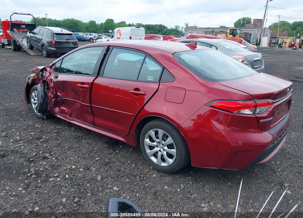 2022 TOYOTA COROLLA LE VIN: 5YFEPMAE4NP290548