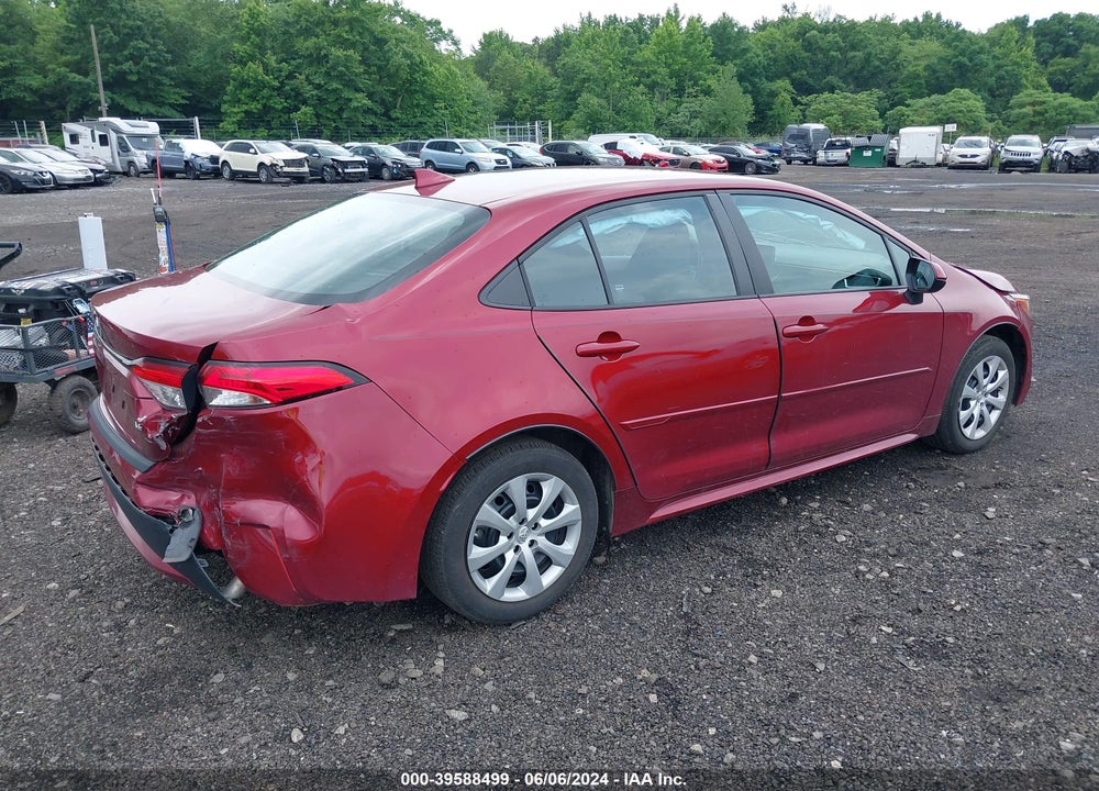 2022 TOYOTA COROLLA LE VIN: 5YFEPMAE4NP290548