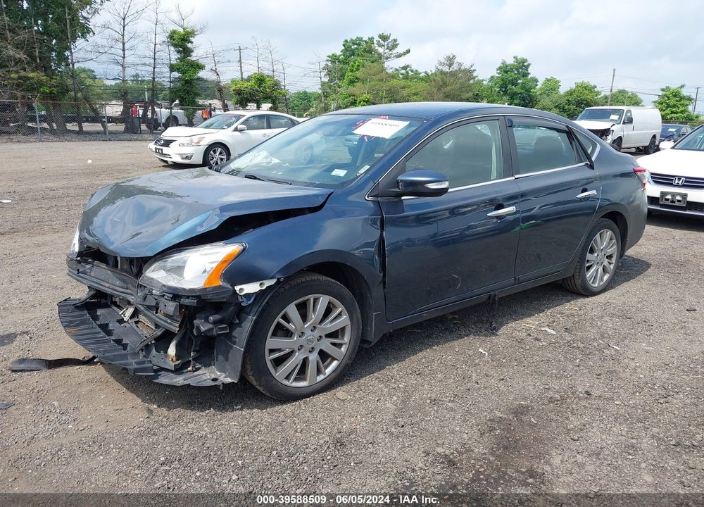 2015 NISSAN SENTRA SL VIN: 3N1AB7AP3FY319011