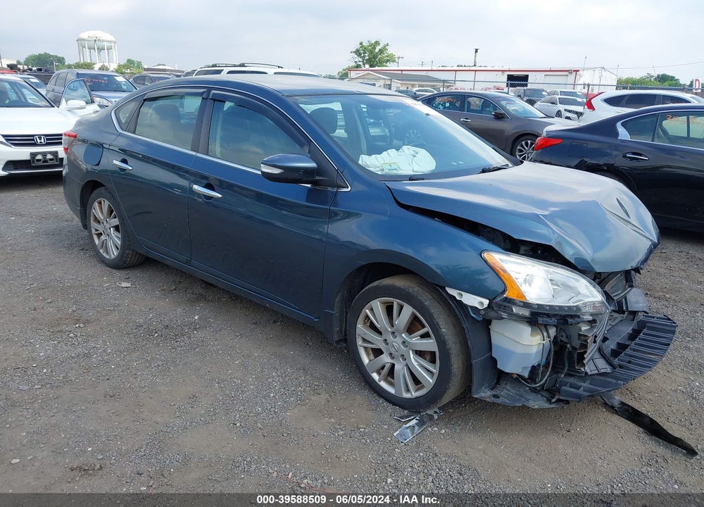 2015 NISSAN SENTRA SL VIN: 3N1AB7AP3FY319011