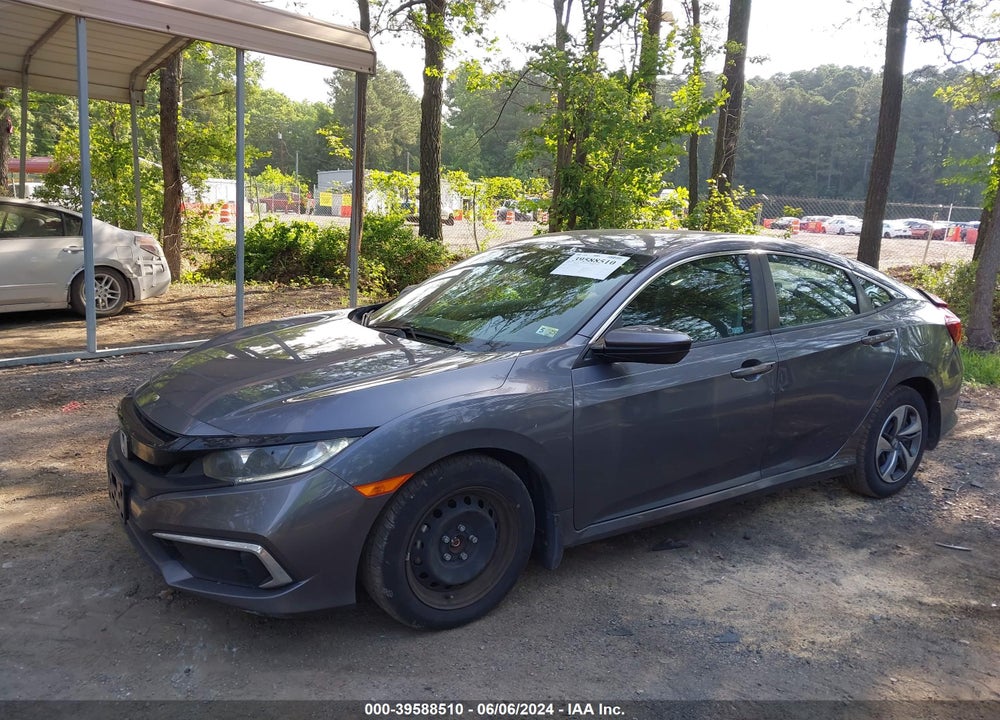 2020 HONDA CIVIC LX VIN: 2HGFC2F68LH548967