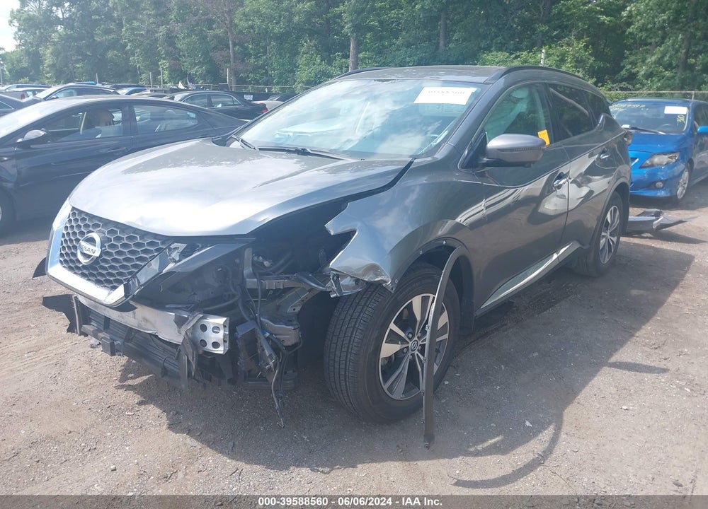 2020 NISSAN MURANO SV INTELLIGENT AWD VIN: 5N1AZ2BS8LN148100