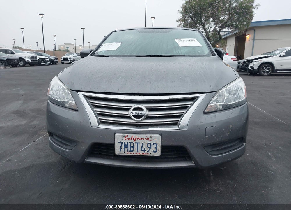 2015 NISSAN SENTRA SV VIN: 3N1AB7AP6FY300954