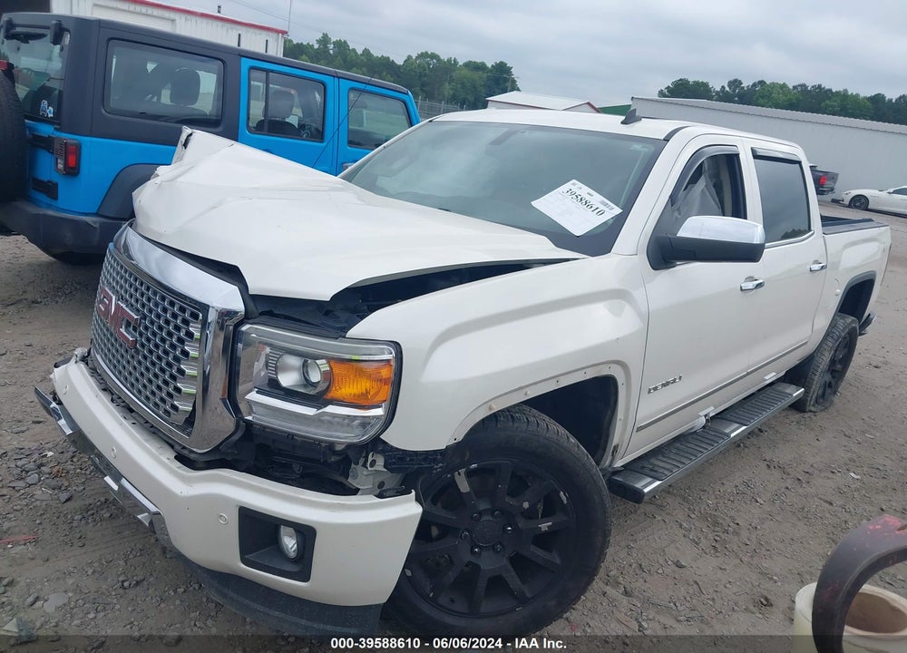 2014 GMC SIERRA 1500 DENALI VIN: 3GTU2WEJ2EG524270