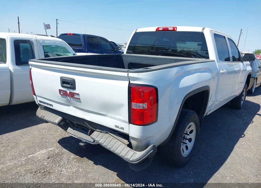2018 GMC SIERRA 1500 SLE VIN: 3GTP1MEC7JG262892