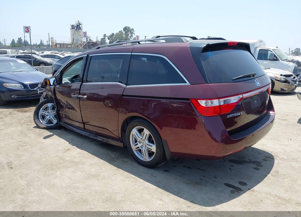 2013 HONDA ODYSSEY TOURING/TOURING ELITE VIN: 5FNRL5H97DB048732