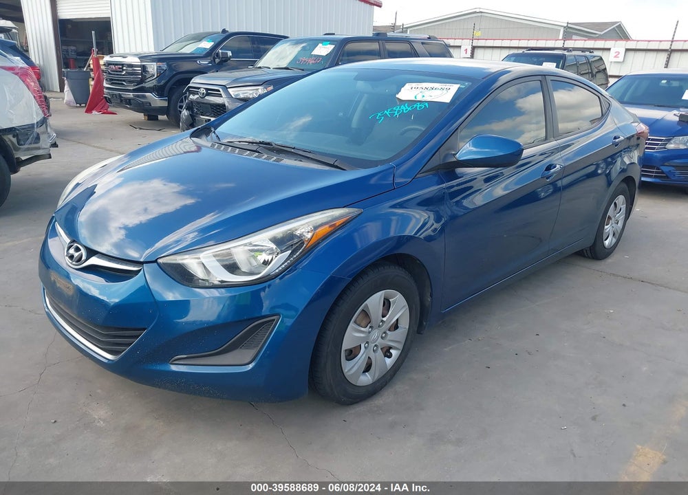 2016 HYUNDAI ELANTRA SE VIN: KMHDH4AE7GU603053