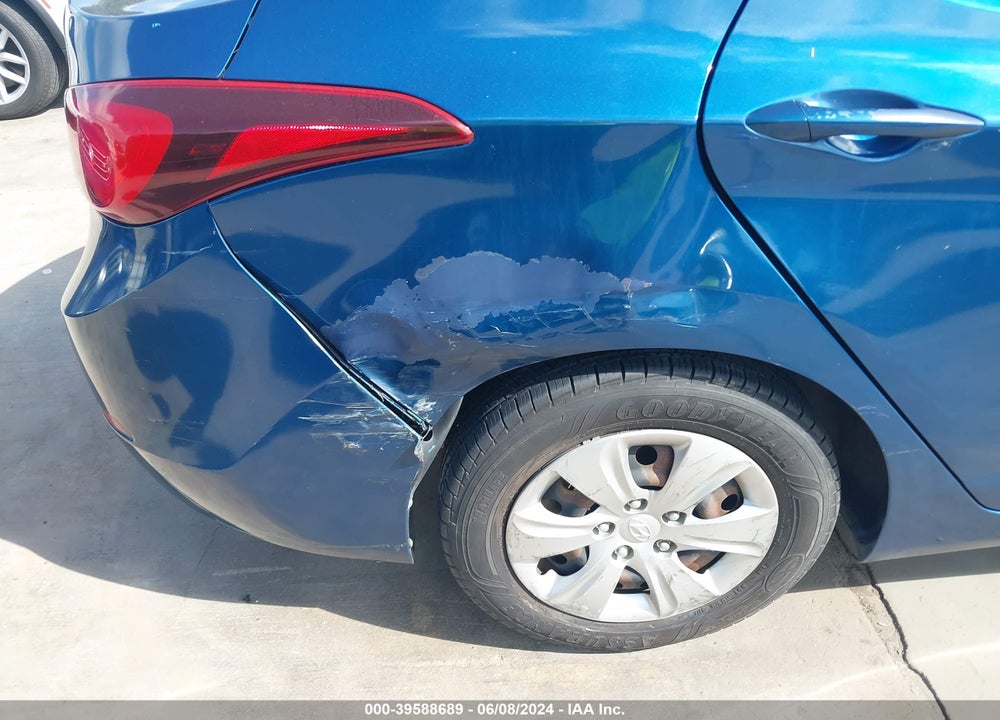 2016 HYUNDAI ELANTRA SE VIN: KMHDH4AE7GU603053