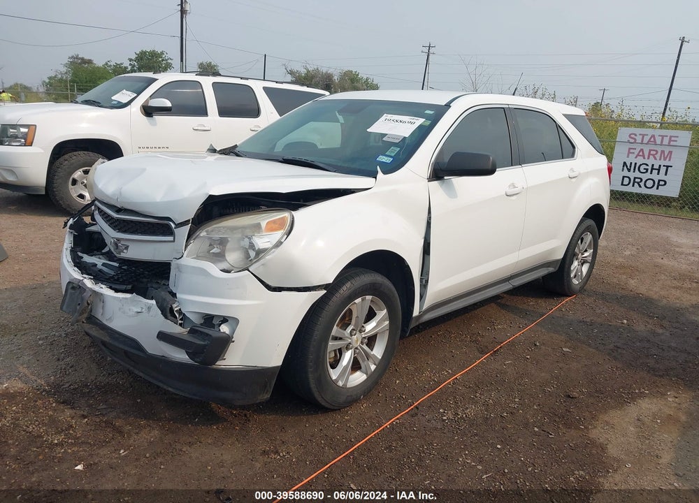 2013 CHEVROLET EQUINOX LS VIN: 1GNALBEK2DZ105603
