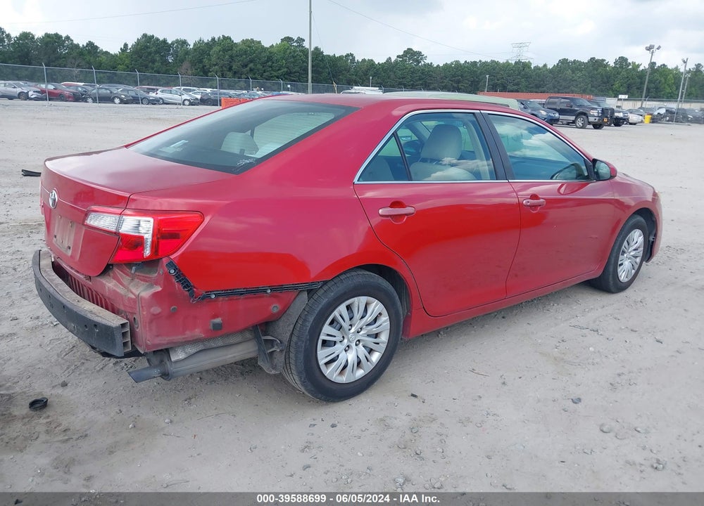 2013 TOYOTA CAMRY L VIN: 4T1BF1FKXDU710801