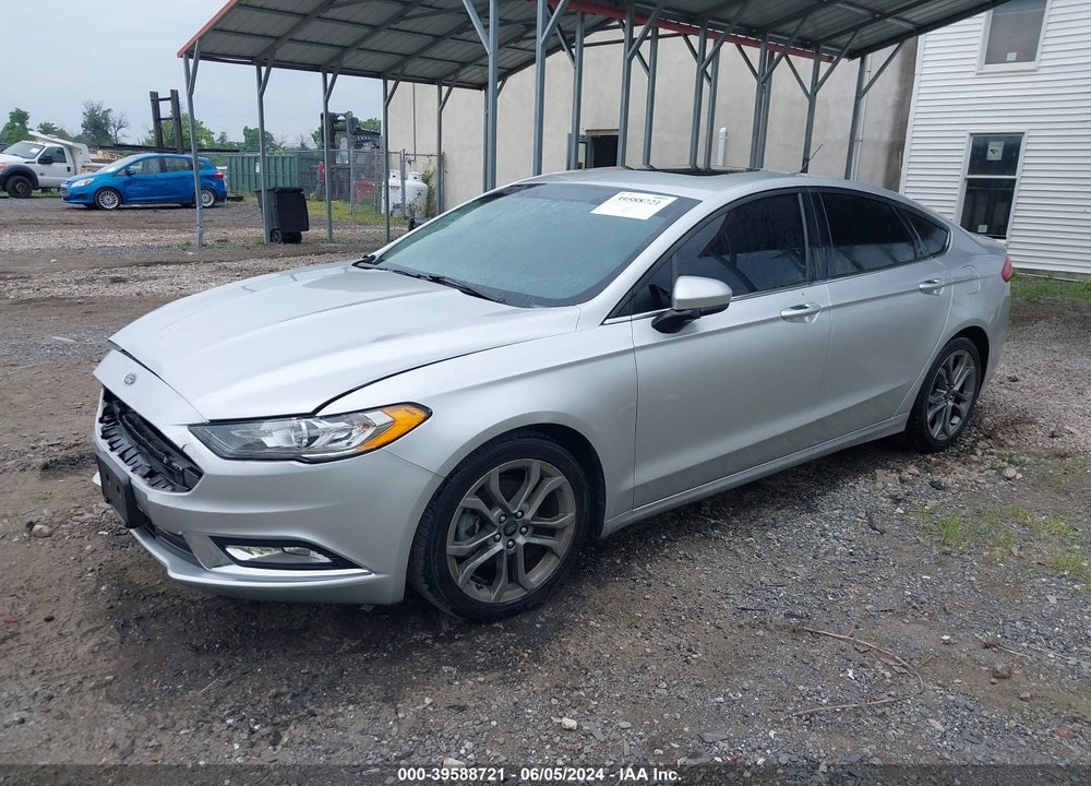2017 FORD FUSION SE VIN: 3FA6P0H75HR198826