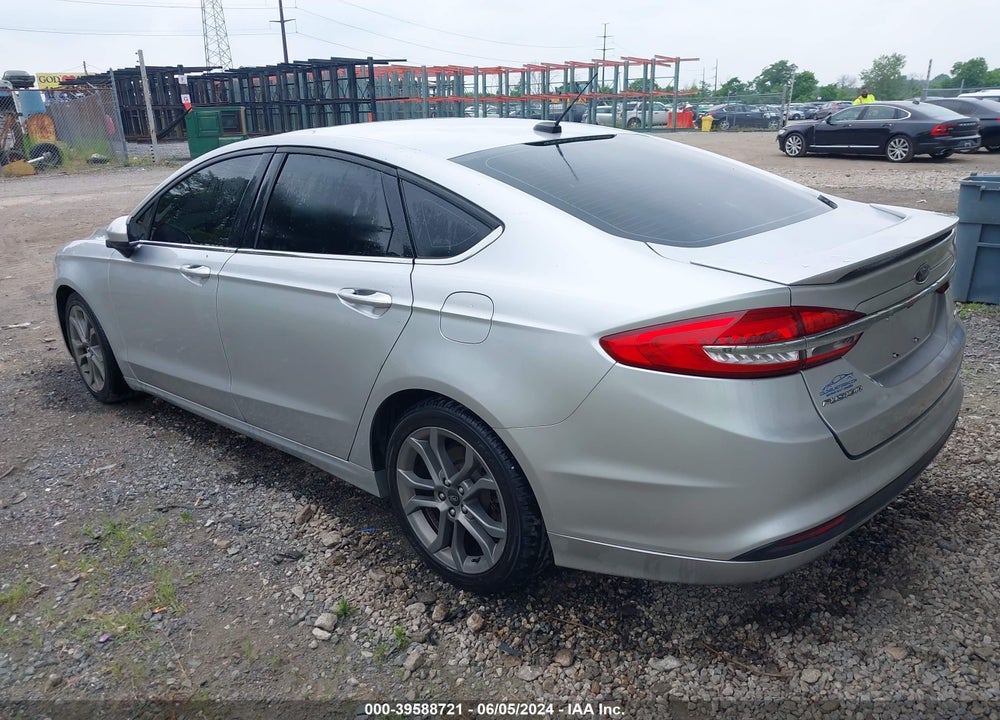 2017 FORD FUSION SE VIN: 3FA6P0H75HR198826