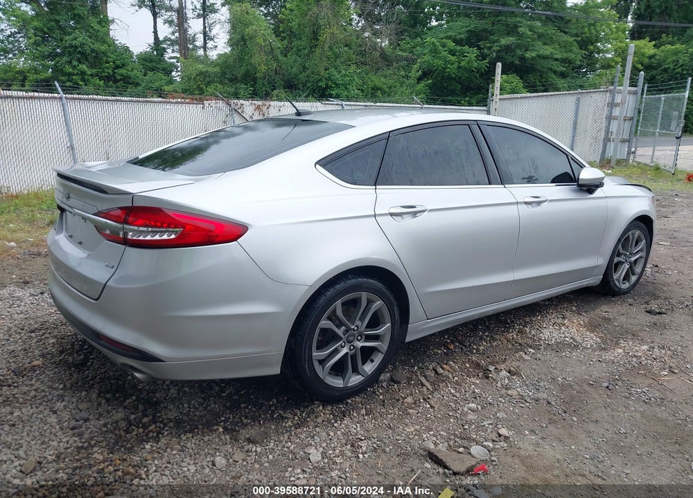 2017 FORD FUSION SE VIN: 3FA6P0H75HR198826