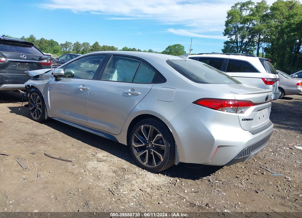 2022 TOYOTA COROLLA SE VIN: JTDS4MCE8N3502711