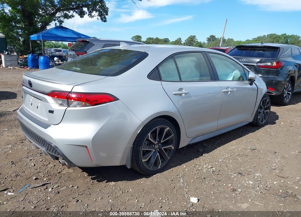 2022 TOYOTA COROLLA SE VIN: JTDS4MCE8N3502711