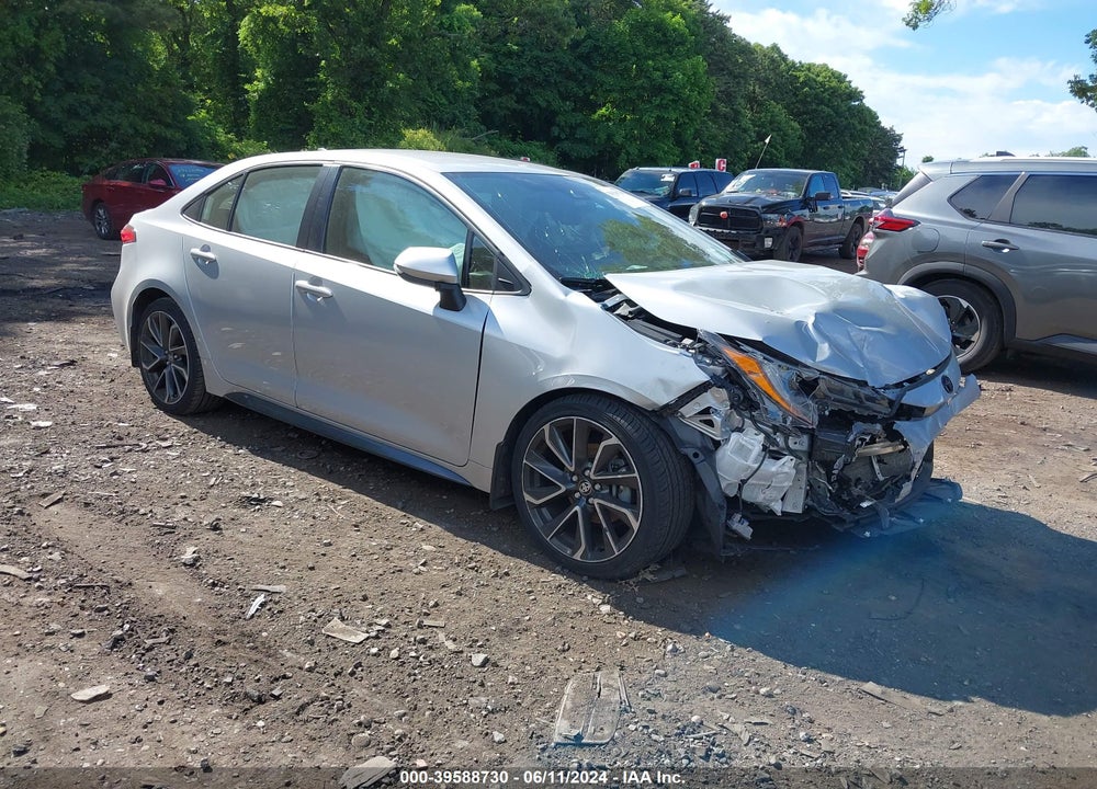 2022 TOYOTA COROLLA SE VIN: JTDS4MCE8N3502711