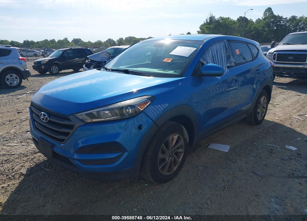 2017 HYUNDAI TUCSON SE VIN: KM8J23A42HU401017