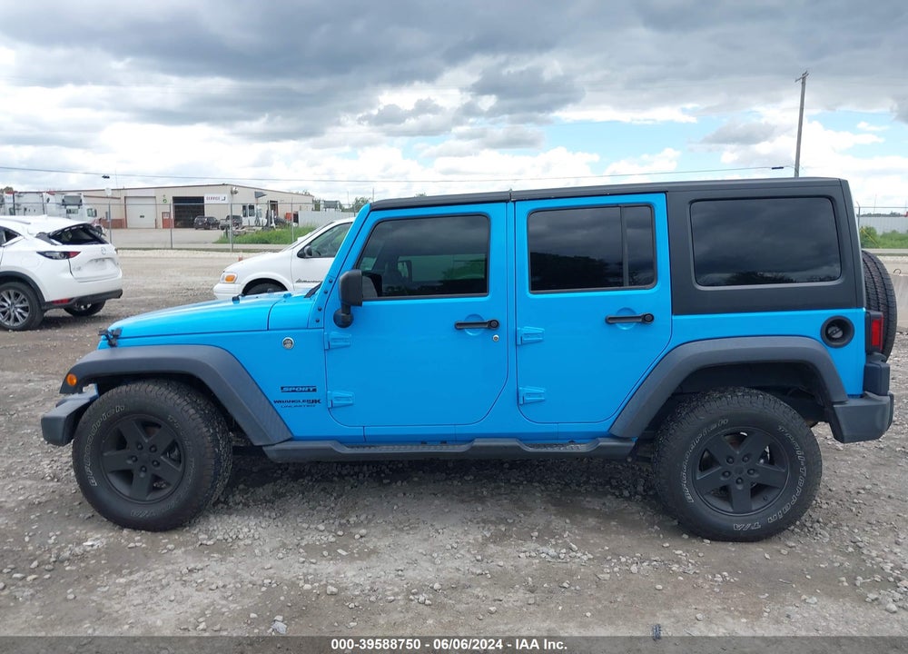 2018 JEEP WRANGLER JK UNLIMITED SPORT S 4X4 VIN: 1C4BJWDG0JL858942
