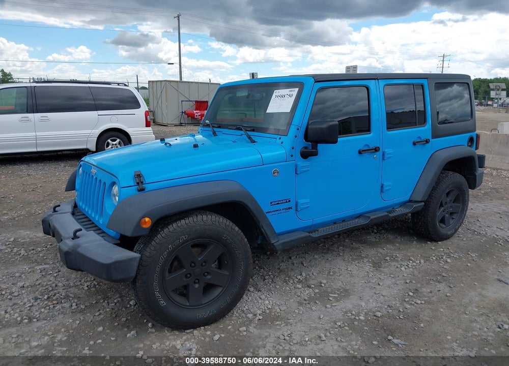 2018 JEEP WRANGLER JK UNLIMITED SPORT S 4X4 VIN: 1C4BJWDG0JL858942