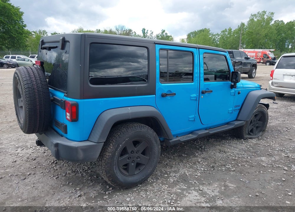 2018 JEEP WRANGLER JK UNLIMITED SPORT S 4X4 VIN: 1C4BJWDG0JL858942