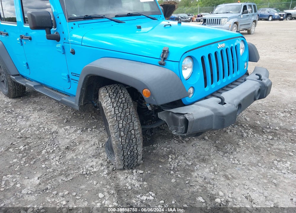 2018 JEEP WRANGLER JK UNLIMITED SPORT S 4X4 VIN: 1C4BJWDG0JL858942