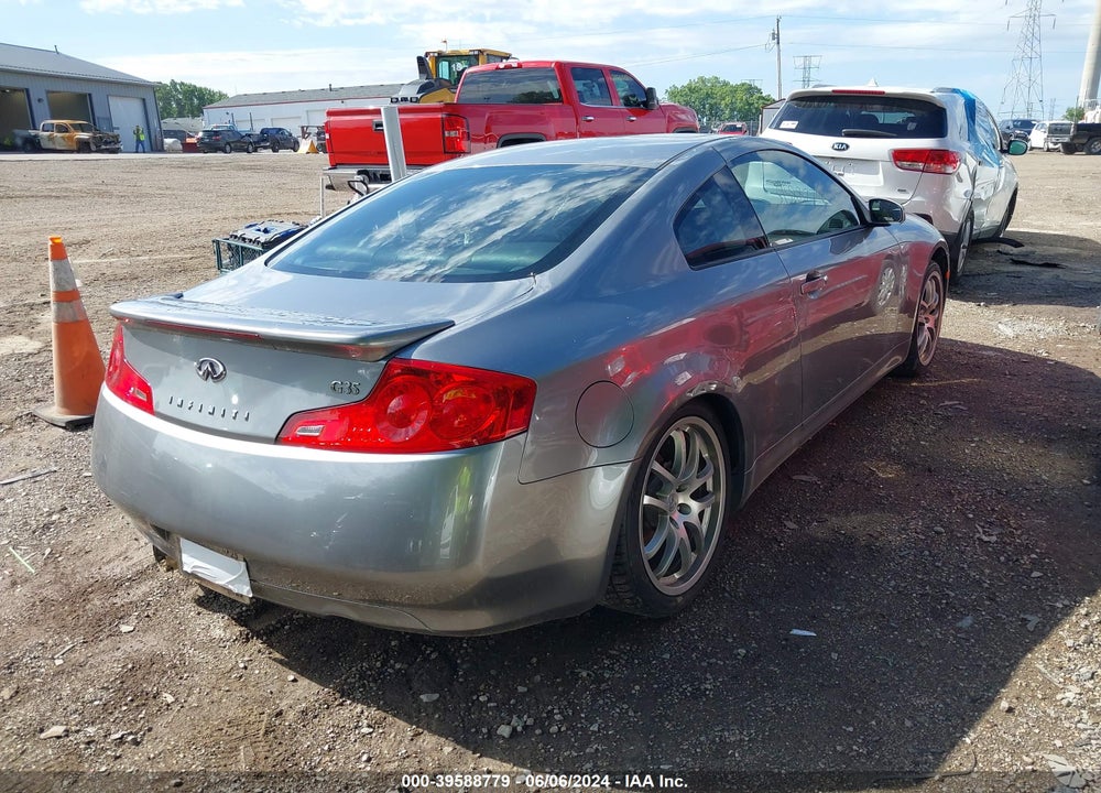 2006 INFINITI G35 VIN: JNKCV54E96M700598