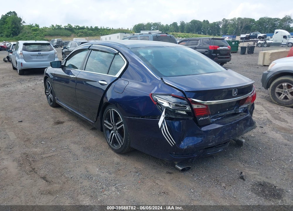 2017 HONDA ACCORD SPORT SE VIN: 1HGCR2F13HA146592