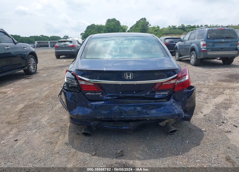 2017 HONDA ACCORD SPORT SE VIN: 1HGCR2F13HA146592