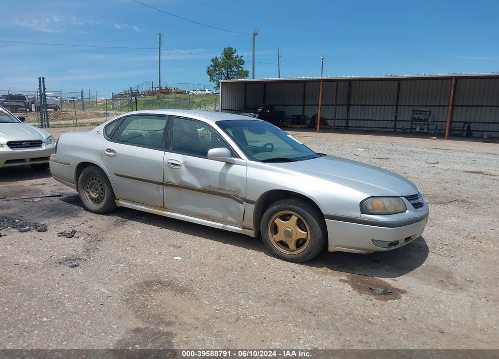 2001 CHEVROLET IMPALA LS VIN: 2G1WH55K619230927