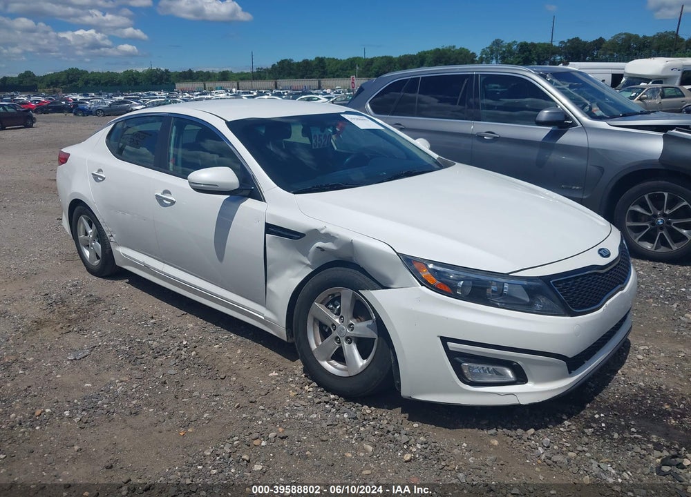 2015 KIA OPTIMA LX VIN: KNAGM4A74F5631347
