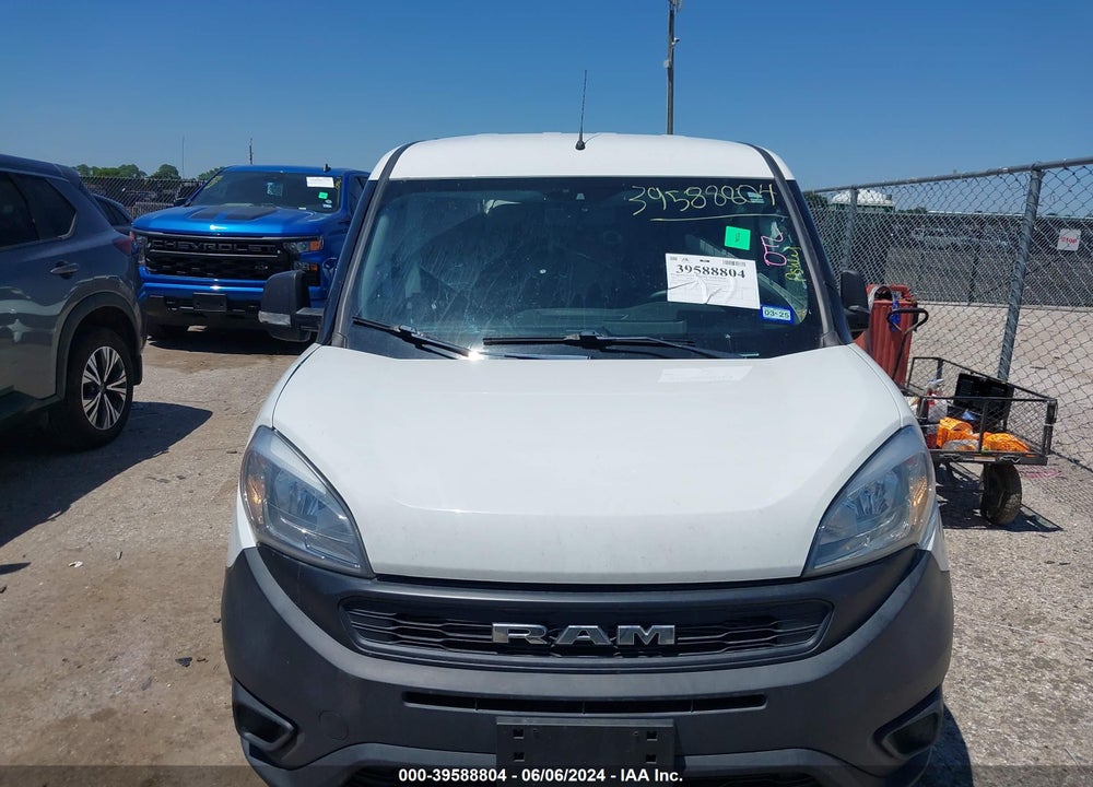 2021 RAM PROMASTER CITY TRADESMAN VIN: ZFBHRFABXM6U05591