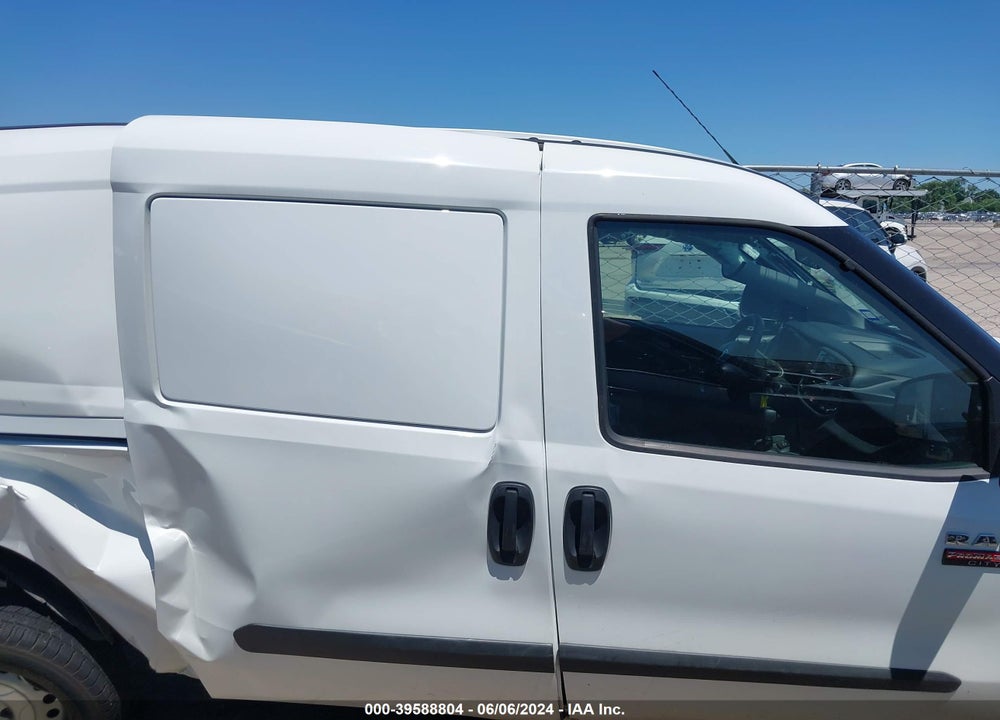 2021 RAM PROMASTER CITY TRADESMAN VIN: ZFBHRFABXM6U05591