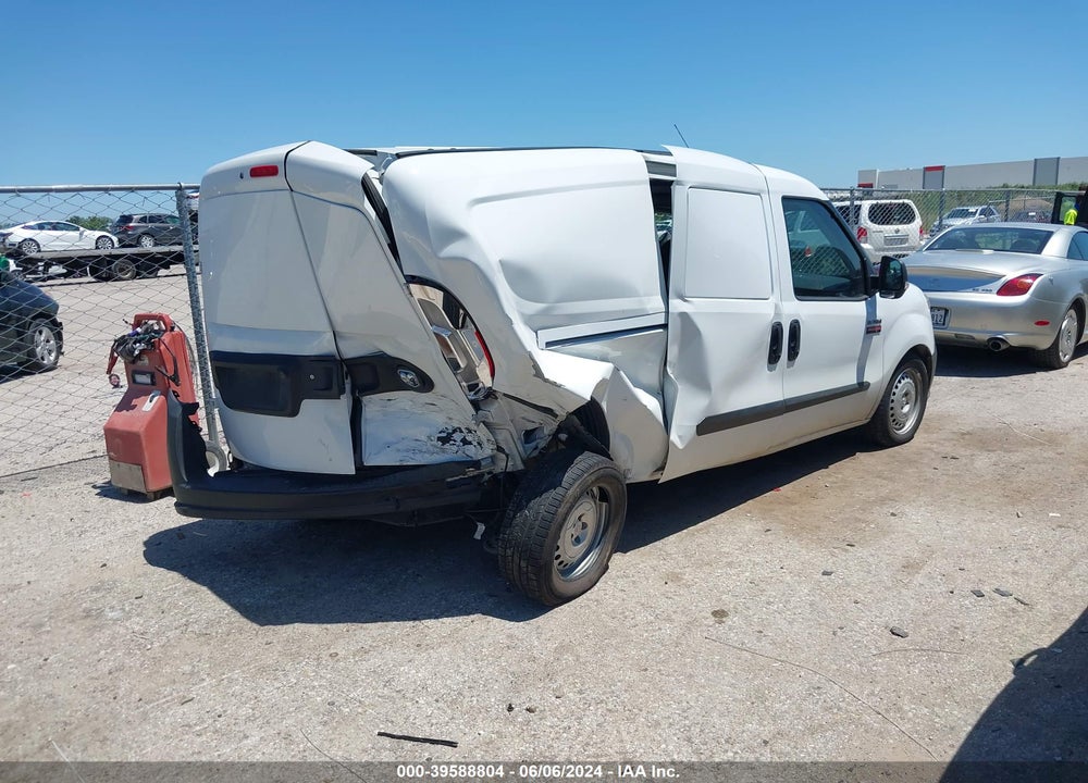2021 RAM PROMASTER CITY TRADESMAN VIN: ZFBHRFABXM6U05591